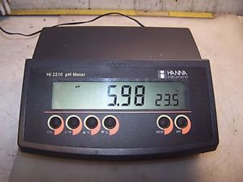 HANNA INSTRUMENTS HI2210 BENCH PH METER