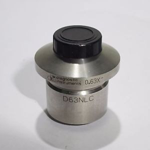 DI DIAGNOSTIC INSTRUMENTS 0.63X D63NLC C-MOUNT 38MM MICROSCOPE CAMERA ADAPTER