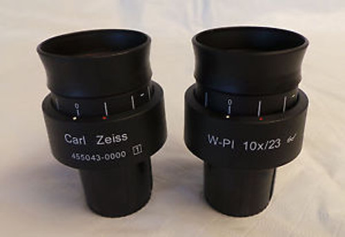 Carl Zeiss Eyepieces  W-Pl 10x/23 (455043-0000)