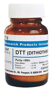 DL-Dithiothreitol [DTT] [Clelands Reagent], 50 Grams