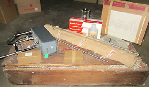 Vintage 1950s Beckman Automatic Titrator 7100 K in Wood Crate Science Lab Equip