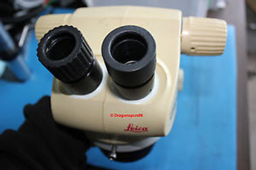 LEICA GZ4 STEREOZOOM MICROSCOPE 0.67X-3X W/ ADJUSTABLE HOLDER FOCUSING ARM MOUNT