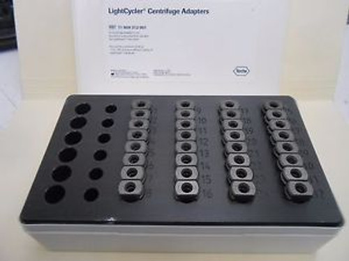 ROCHE DIAGNOSTICS 11909312001 LIGHTCYCLER CENTRIFUGE ADAPTERS IN COOLING BLOCK
