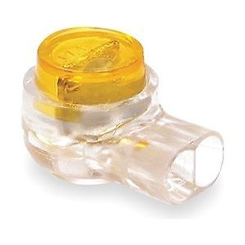Connector, Yellow, 26-19Awg, 2 Ports, Pk500