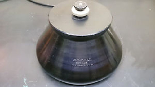 Dupont Sorvall SS-34 Fixed Angle 8-Slot Centrifuge Rotor w/ Lid For RC5B RC5C