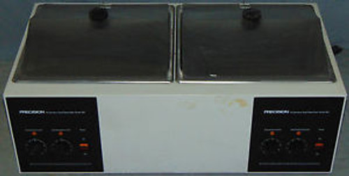 Precision Scientific Model 188 Dual Chamber Heating Water Bath Precision Scientific Model 188 Dual Chamber Heating Water Bath
