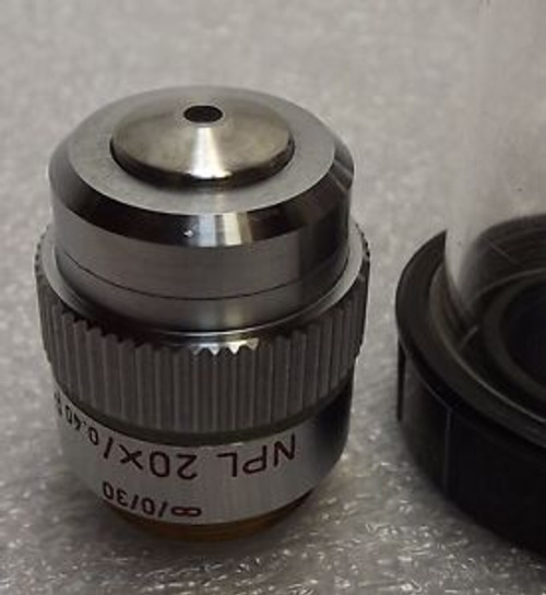 Leitz Wetzlar Pol NPL 20X/0.40 ?/0/30 Infinity  P Microscope Objective