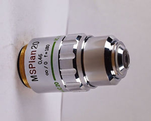 Olympus MSPlan 20x /.46 Metallurgical Microscope Objective