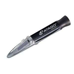 Atago 2313 Master Series Hand-Held Brix Refractometer with Metal Sample Stage, -