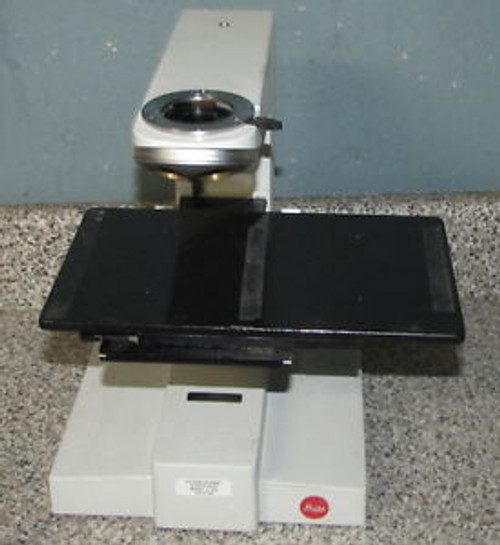 `++  LEITZ WETZLAR  MICROSCOPE  STAND WITH OBJECTIVE TURRET