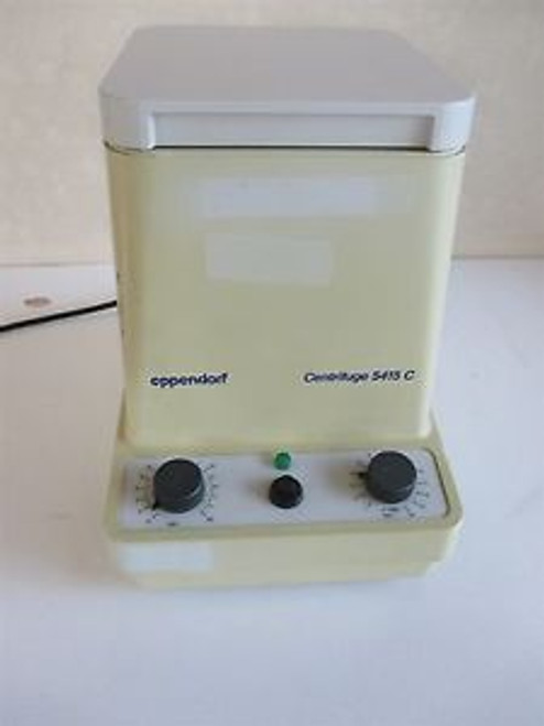 Eppendorf Centrifuge 5415 C w/ Rotor F45-18-11 & Lid Working Microcentrifuge