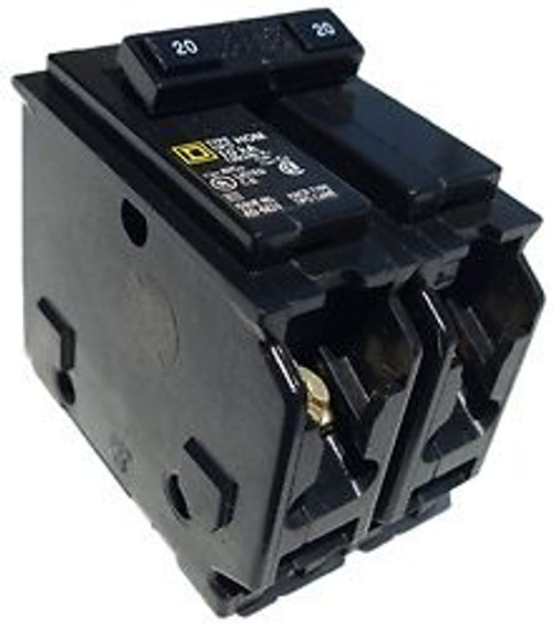 New Square D HOM280 2 pole 80 amp 120 volt SqD Circuit Breaker