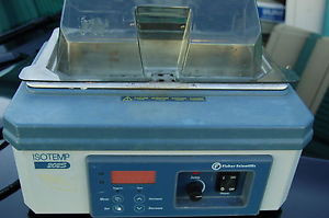 Fisher isotemp 120 water bath waterbath variable laboratory lab large