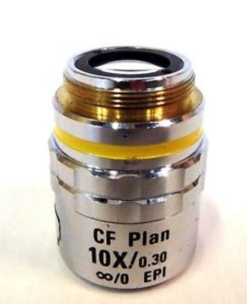 NIKON CF PLAN 10x/0.30 WD 16.5 Lab Laboratory Microscope Objective