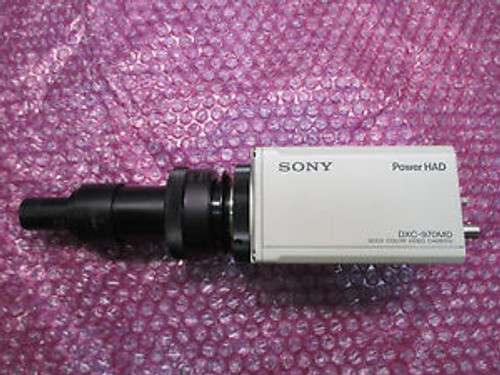 Sony Power HAD 3CCD Color Video Camera (DXC0-970MD) Diagnostic Instruments T45S
