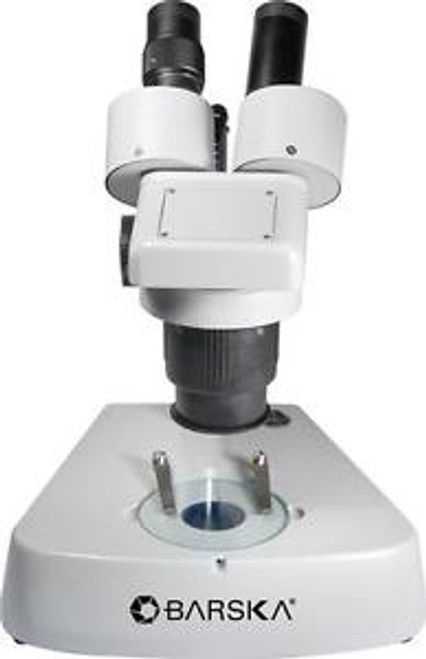 Barska Binocular Stereo Microscope White 20x, 40x Stereo Microscope, Binocular