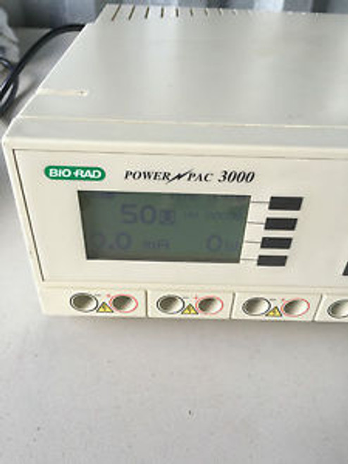 Bio-Rad PowerPac 3000 Electrophoresis Power Supply Bio-Rad PowerPac 3000 Electrophoresis Power Supply