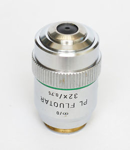 1pcs Used,Good LEICA PL FLUOTAR 32x/0.75 ?/0 MICROSCOPE OBJECTIVE #E-J8