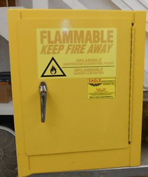 EAGLE FLAMMABLE SAFTEY STORAGE CABINET 4 GAL. CAPACITY MODEL 1903