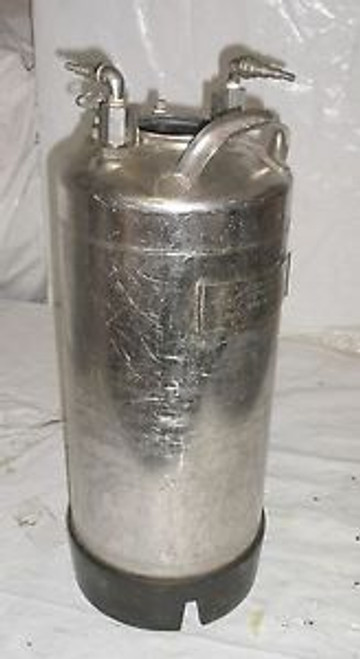 Alloy Products Stainless Steel Pressure Tank - Missing Lid