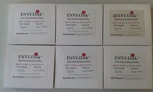 6 box of Supelco ENVI-18 SPE Disks 47 mm Pack of 24 cat.no. 57171