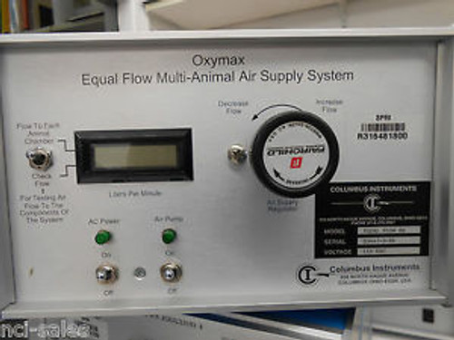 Columbus Instruments OXYMAX Equal Flow Multi-Animal Air Supply System EQF-8R