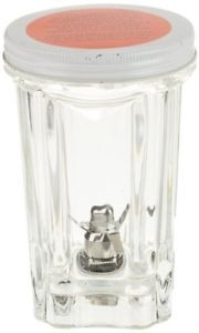 Eberbach E8470 Borosilicate Glass Special Purpose Container with Metal Screw ...