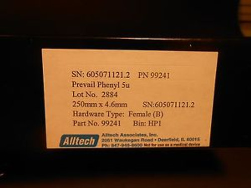 ALLTECH HPLC Columns Prevail Phenyl 250x4.6 mm -- 99241 (New)