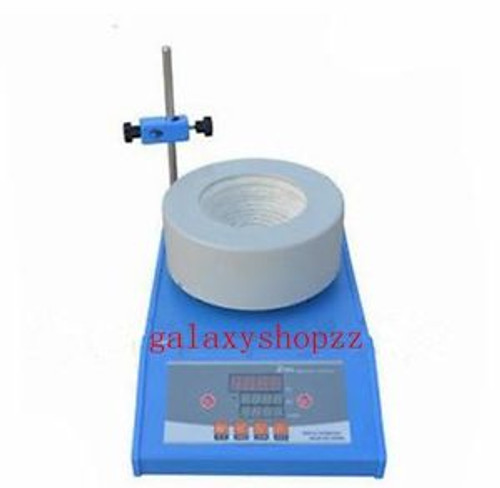 New ZNCL-TS-1000ml digital display magnetic heating mantle, temperature probe wi