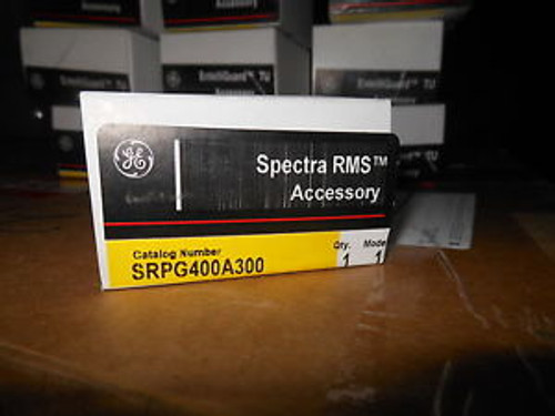 GE Spectra SRPG400A300 300amp circuit breaker rating plug New in box Warranty!