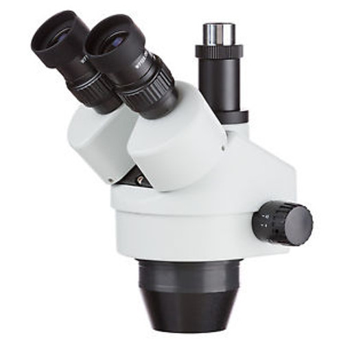 AmScope SM745T 7X-45X Trinocular Zoom Stereo Microscope Head