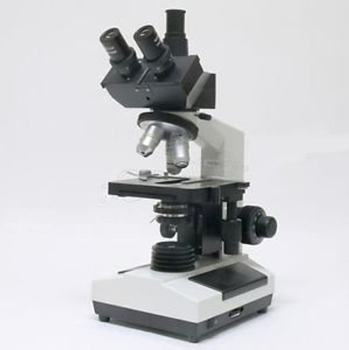 Compound Trinocular Microscope Lab Science Clinic 40X-1000X