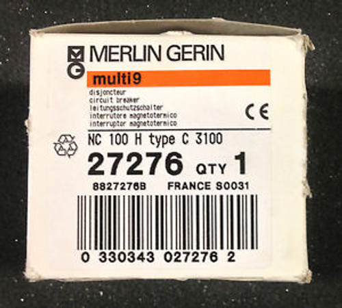 SQUARE D / MERLIN GERIN 27276 CIRCUIT BREAKER