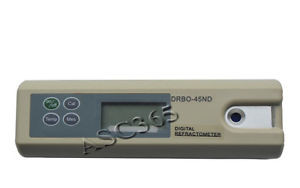 New Misco 0-45% Sugar Degree Brix Digital Refractometer Lab Analytical Equipment