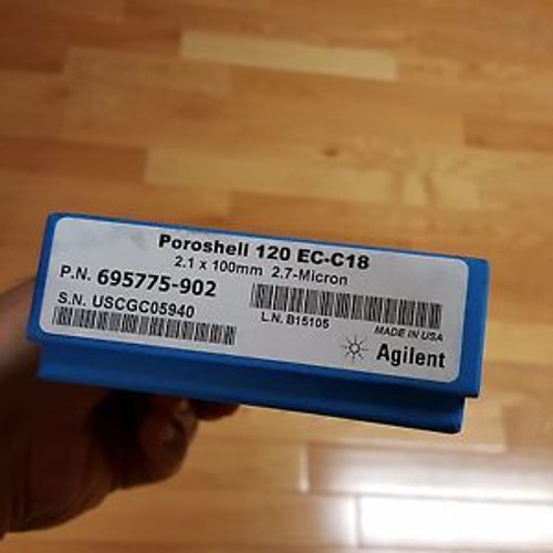 NEW! Agilent HPLC Poroshell 120 EC-C18 (2.1x100mm, 2.7 um) P/N: 695775-902