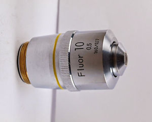 Nikon FLUOR 10x /.5 160 TL Microscope Objective