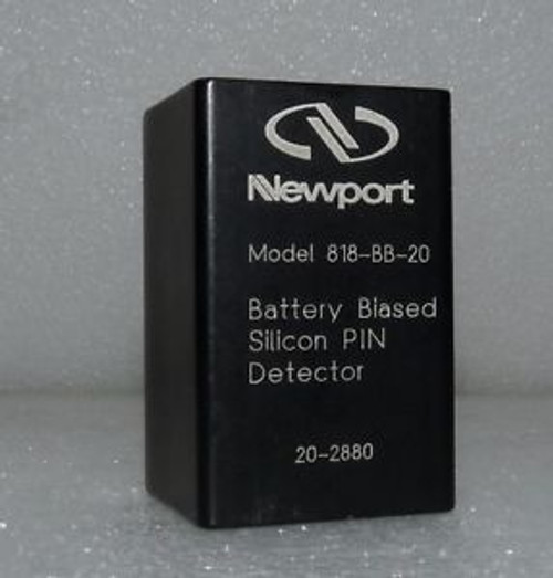 NEW NEWPORT 818-BB-20 BATTERY BIASED SILICON PIN 20-2880 BNC PHOTO DECTOR 1.5GHZ