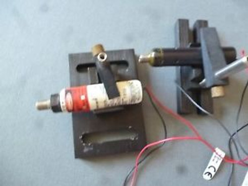 Lot of 2 Diode 670 Laser PM03/2635 with Fiberoptics Connection and Holders, L981