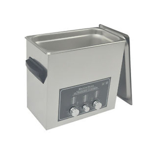 STON New 220V Stainless Steel 6 L Liter Heated Ultrasonic Cleaner Heater w/Timer