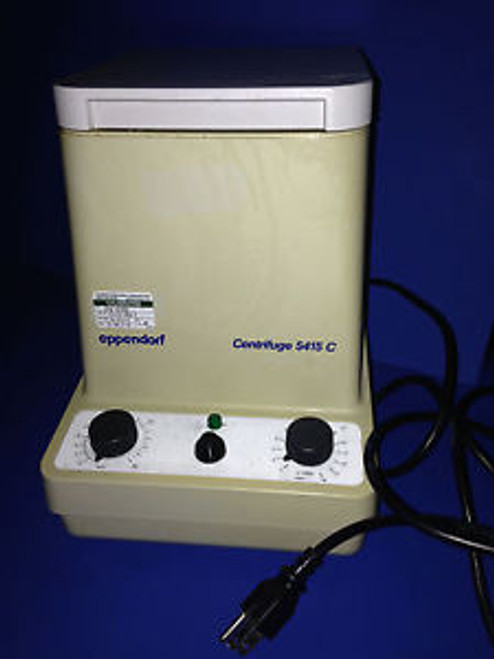 Variable Speed Eppendorf 5415C Centrifuge w/ Rotor F45-18-11 & Lid