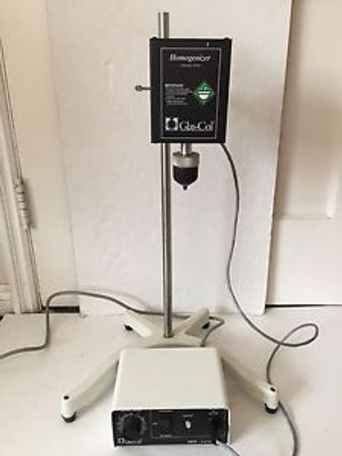 GLAS-COL 099C K64 HIGH/LOW SPEED REVERSABLE HOMOGENIZER & CONTROLLER w/Stand