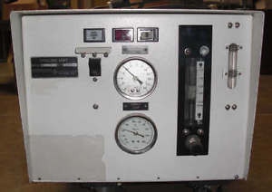Electro Impulse Cooling Unit Model 17500-8 with Supply Pressure & Temp Gauges