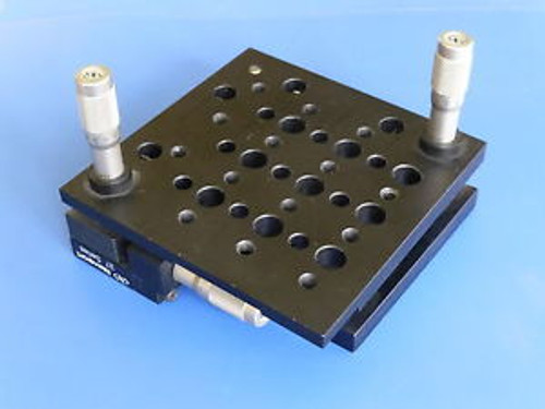 Newport 37 Tip Tilt Rotation Stage / Platform with SM-13 Micrometers