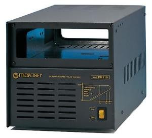 Power supply with RTX frame, speaker and battery pack 13,5V 10A Microset PM112AB