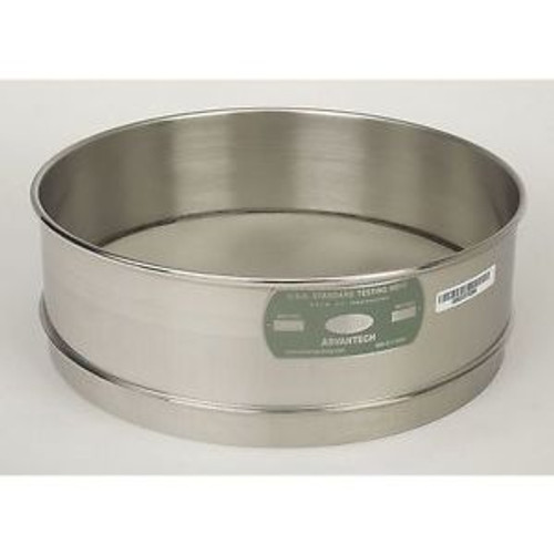 ADVANTECH 400SS12F Sieve, #400, S/S, 12 In, Full Ht