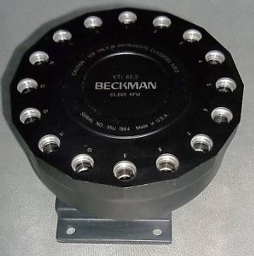 Beckman VTi 65.2 Rotor .. 65,000 RPM .. Includes Stand