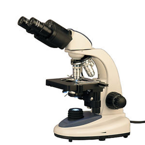 AmScope B380C 40X-2500X 1W LED Vet Binocular Compound Microscope