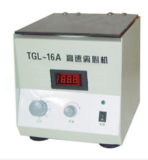 High-speed Electric Tabletop Centrifuge With  Rotor And Tubes TGL-16A  16000rpm