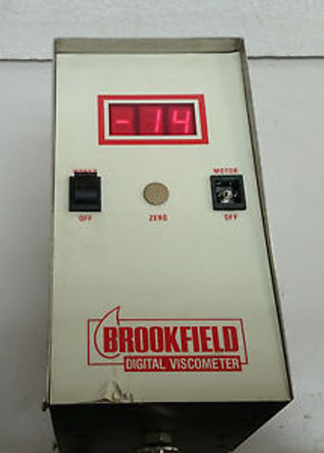 Brookfield Viscosel Digital Viscometer