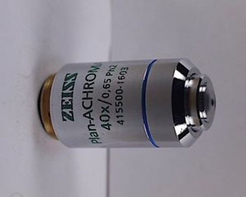 Zeiss Plan-ACHROMAT 40x Ph2 Phase Contrast Microscope Objective